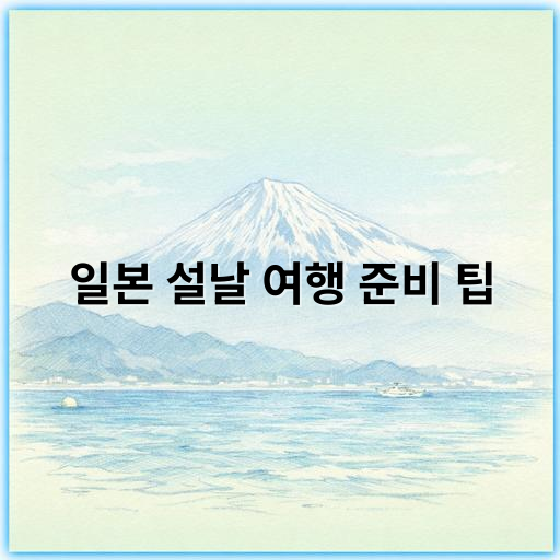일본 설날 여행 준비 팁: 놓치지 말아야 할 핵심 가이드 - 맛집 탐방